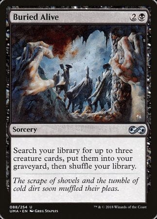 Buried Alive [Ultimate Masters] MTG Single Magic: The Gathering  | Multizone: Comics And Games
