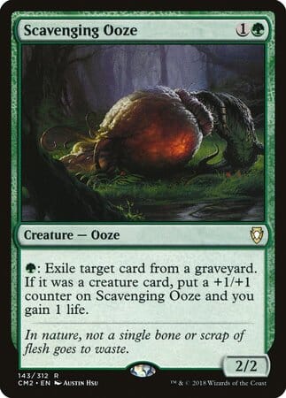 Scavenging Ooze [Commander Anthology Volume II] MTG Single Magic: The Gathering  | Multizone: Comics And Games