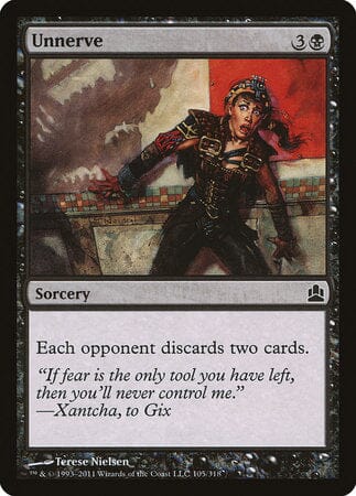 Unnerve [Commander 2011] MTG Single Magic: The Gathering  | Multizone: Comics And Games