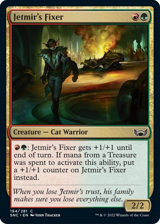 Jetmir's Fixer [Streets of New Capenna] MTG Single Magic: The Gathering  | Multizone: Comics And Games