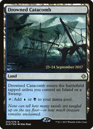 Drowned Catacomb [Ixalan Promos] MTG Single Magic: The Gathering  | Multizone: Comics And Games