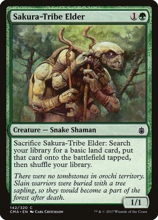 Sakura-Tribe Elder [Commander Anthology] MTG Single Magic: The Gathering  | Multizone: Comics And Games