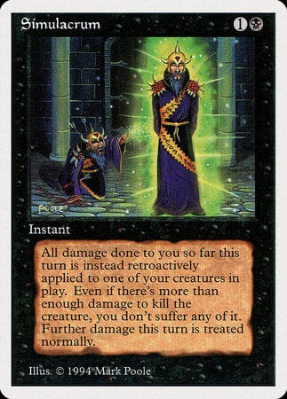 Simulacrum [Summer Magic / Edgar] MTG Single Magic: The Gathering  | Multizone: Comics And Games
