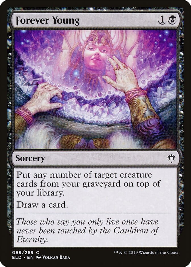 Forever Young [Throne of Eldraine] MTG Single Magic: The Gathering  | Multizone: Comics And Games