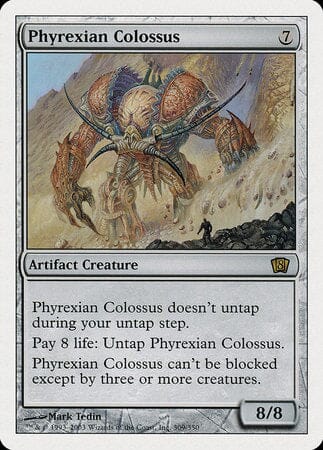 Phyrexian Colossus [Eighth Edition] MTG Single Magic: The Gathering  | Multizone: Comics And Games