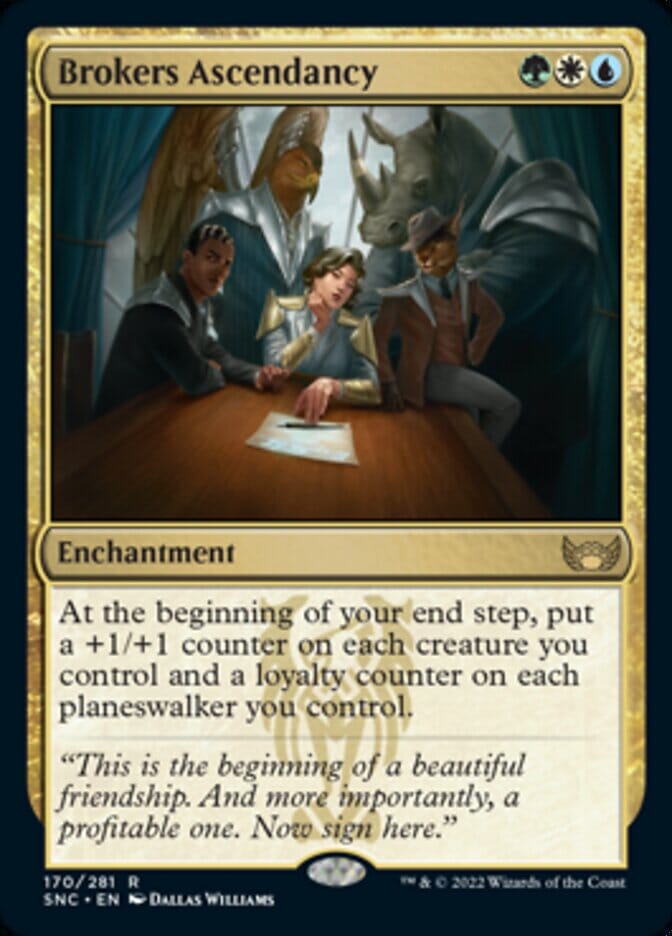 Brokers Ascendancy [Streets of New Capenna] MTG Single Magic: The Gathering  | Multizone: Comics And Games