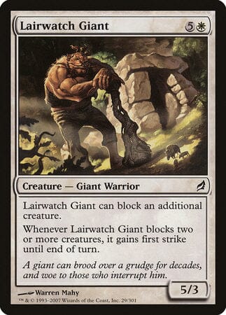 Lairwatch Giant [Lorwyn] MTG Single Magic: The Gathering  | Multizone: Comics And Games