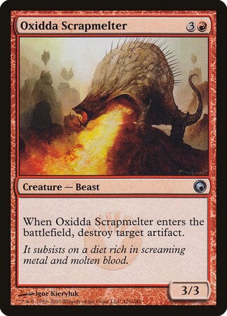 Oxidda Scrapmelter [Scars of Mirrodin] MTG Single Magic: The Gathering  | Multizone: Comics And Games