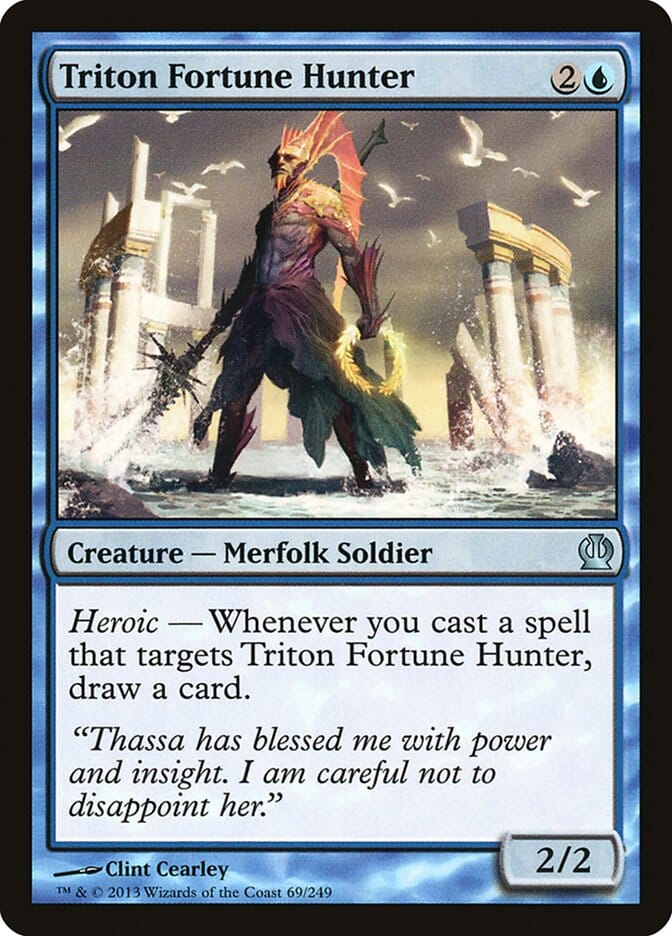 Triton Fortune Hunter [Theros] MTG Single Magic: The Gathering  | Multizone: Comics And Games