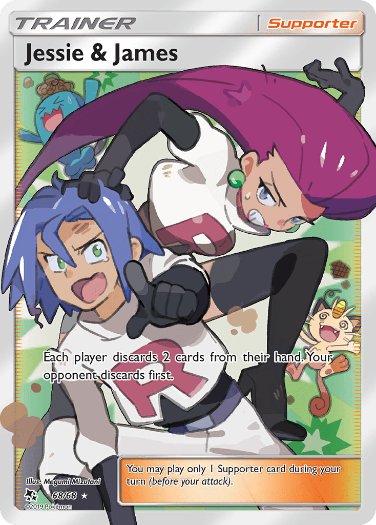 Jessie & James (68/68) [Sun & Moon: Hidden Fates] Pokemon Single Pokémon  | Multizone: Comics And Games
