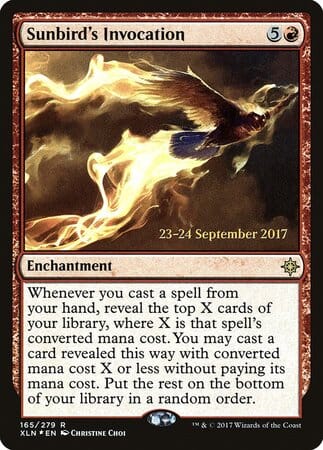 Sunbird's Invocation [Ixalan Promos] MTG Single Magic: The Gathering  | Multizone: Comics And Games