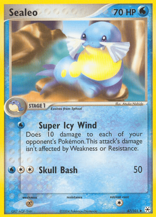 Sealeo (47/101) [EX: Hidden Legends] Pokemon Single Pokémon  | Multizone: Comics And Games