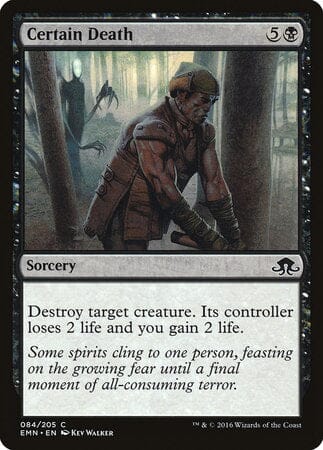 Certain Death [Eldritch Moon] MTG Single Magic: The Gathering  | Multizone: Comics And Games