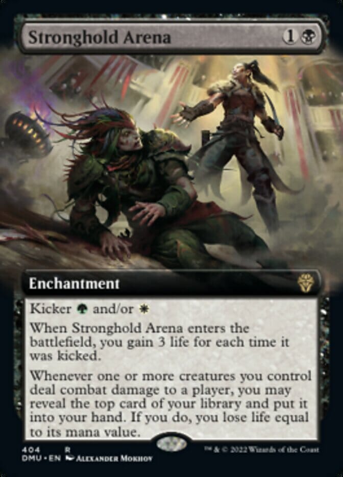 Stronghold Arena (Extended Art) [Dominaria United] MTG Single Magic: The Gathering  | Multizone: Comics And Games