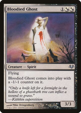Bloodied Ghost [Eventide] MTG Single Magic: The Gathering  | Multizone: Comics And Games