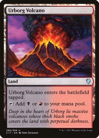 Urborg Volcano [Commander 2017] MTG Single Magic: The Gathering  | Multizone: Comics And Games