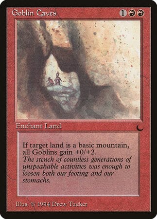 Goblin Caves [The Dark] MTG Single Magic: The Gathering  | Multizone: Comics And Games