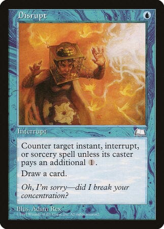 Disrupt [Weatherlight] MTG Single Magic: The Gathering  | Multizone: Comics And Games