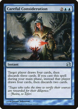 Careful Consideration [Modern Masters] MTG Single Magic: The Gathering  | Multizone: Comics And Games