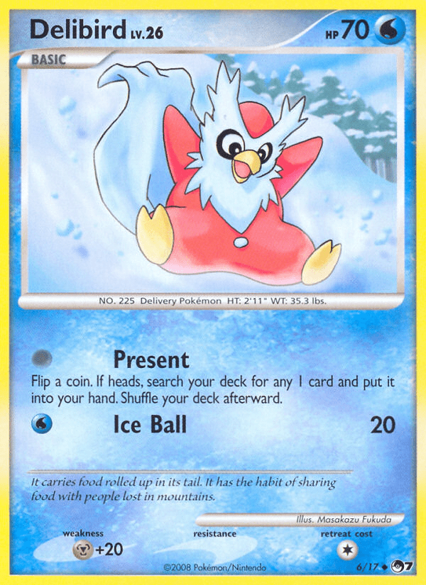 Delibird (6/17) [POP Series 7] Pokemon Single Pokémon  | Multizone: Comics And Games