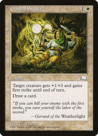 Guided Strike [Weatherlight] MTG Single Magic: The Gathering  | Multizone: Comics And Games