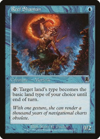 Reef Shaman [Apocalypse] MTG Single Magic: The Gathering  | Multizone: Comics And Games