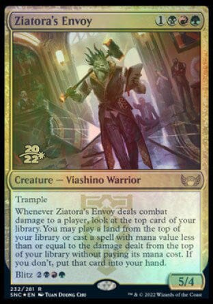 Ziatora's Envoy [Streets of New Capenna Prerelease Promos] MTG Single Magic: The Gathering  | Multizone: Comics And Games
