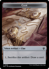 Clue // Insect (0017) Double-Sided Token [Murders at Karlov Manor Commander Tokens] MTG Single Magic: The Gathering  | Multizone: Comics And Games