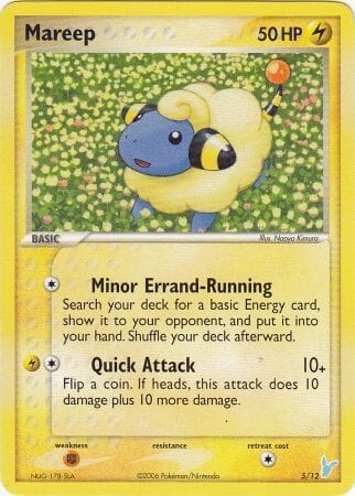 Mareep (5/12) [EX: Trainer Kit 2 - Minun] Pokemon Single Pokémon  | Multizone: Comics And Games