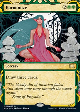 Harmonize (Etched Foil) [Strixhaven Mystical Archive] MTG Single Magic: The Gathering  | Multizone: Comics And Games