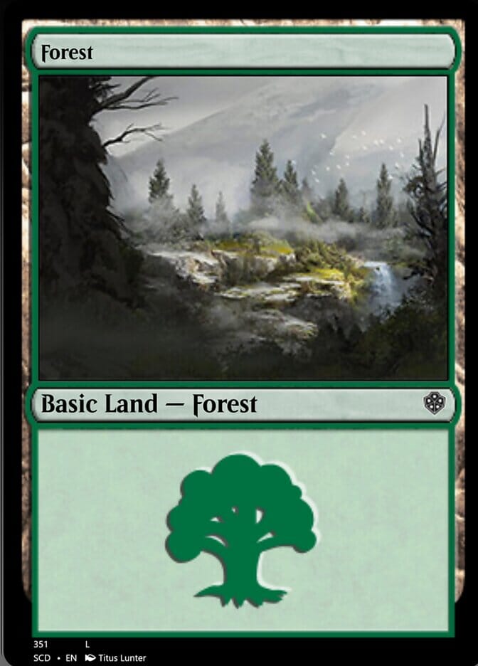 Forest (351) [Starter Commander Decks] MTG Single Magic: The Gathering  | Multizone: Comics And Games
