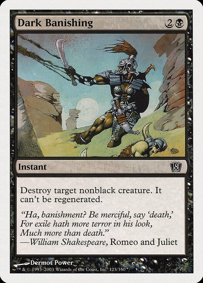 Dark Banishing [Eighth Edition] MTG Single Magic: The Gathering  | Multizone: Comics And Games