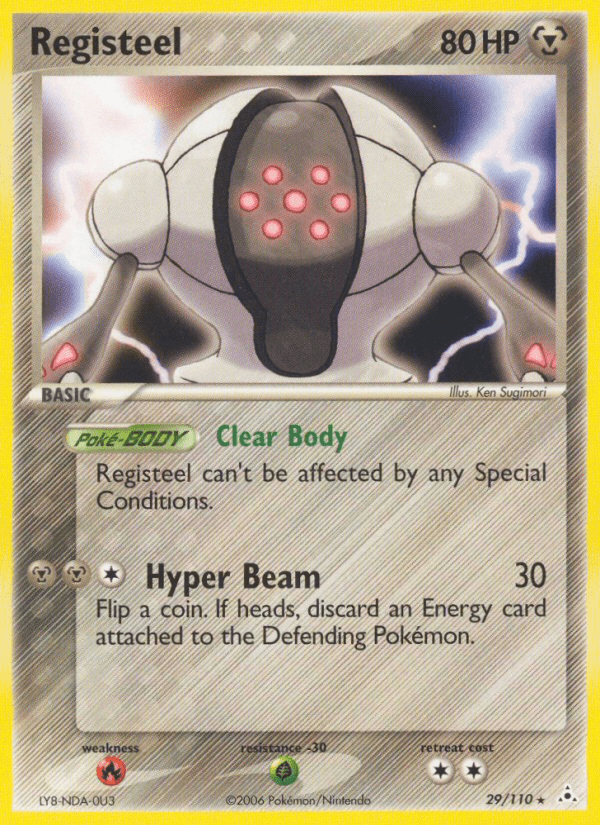 Registeel (29/110) [EX: Holon Phantoms] Pokemon Single Pokémon  | Multizone: Comics And Games