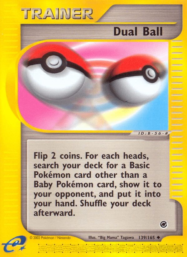 Dual Ball (139/165) [Expedition: Base Set] Pokemon Single Pokémon  | Multizone: Comics And Games