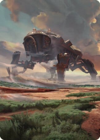 Plains (2) Art Card [The Brothers' War Art Series] MTG Single Magic: The Gathering  | Multizone: Comics And Games