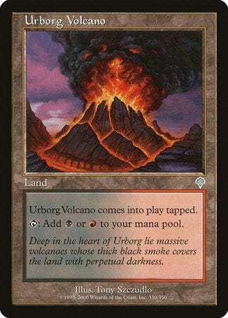 Urborg Volcano [Invasion] MTG Single Magic: The Gathering  | Multizone: Comics And Games