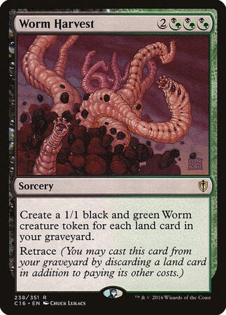 Worm Harvest [Commander 2016] MTG Single Magic: The Gathering  | Multizone: Comics And Games