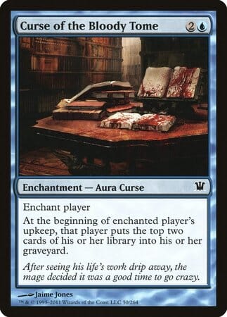 Curse of the Bloody Tome [Innistrad] MTG Single Magic: The Gathering  | Multizone: Comics And Games