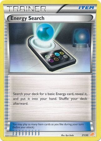 Energy Search (21/30) [Black & White: Trainer Kit - Excadrill] Pokemon Single Pokémon  | Multizone: Comics And Games