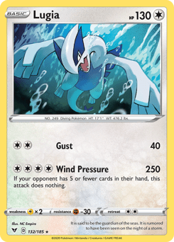 Lugia (132/185) [Sword & Shield: Vivid Voltage] Pokemon Single Pokémon  | Multizone: Comics And Games