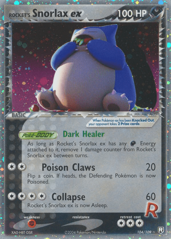 Rocket's Snorlax ex (104/109) [EX: Team Rocket Returns] Pokemon Single Pokémon  | Multizone: Comics And Games