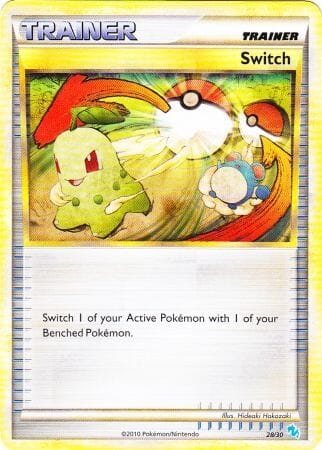 Switch (28/30) [HeartGold & SoulSilver: Trainer Kit - Gyarados] Pokemon Single Pokémon  | Multizone: Comics And Games