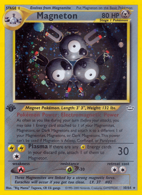 Magneton (10/64) [Neo Revelation 1st Edition] Pokemon Single Pokémon  | Multizone: Comics And Games
