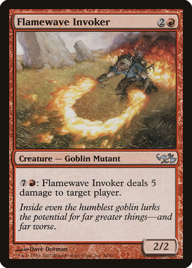 Flamewave Invoker [Duel Decks: Elves vs. Goblins] MTG Single Magic: The Gathering  | Multizone: Comics And Games