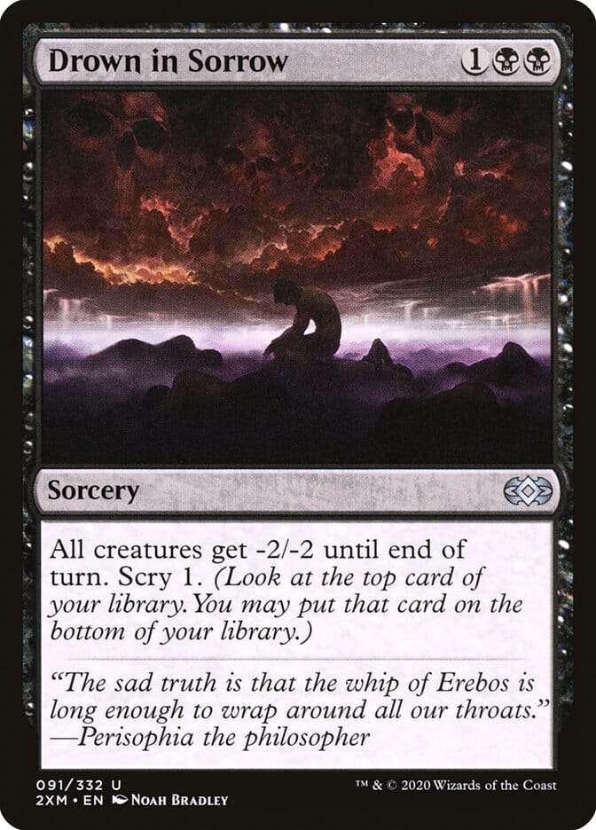 Drown in Sorrow [Double Masters] MTG Single Magic: The Gathering  | Multizone: Comics And Games