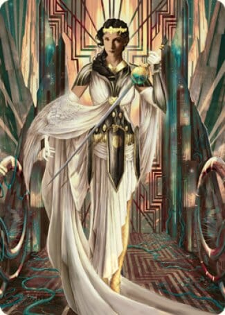 Elspeth Resplendent 2 Art Card [Streets of New Capenna Art Series] MTG Single Magic: The Gathering  | Multizone: Comics And Games