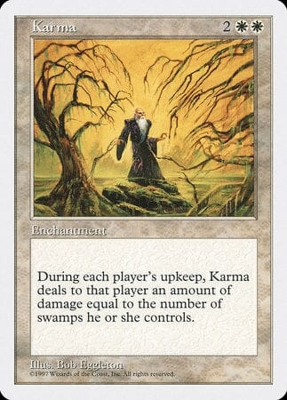 Karma [Fifth Edition] MTG Single Magic: The Gathering  | Multizone: Comics And Games