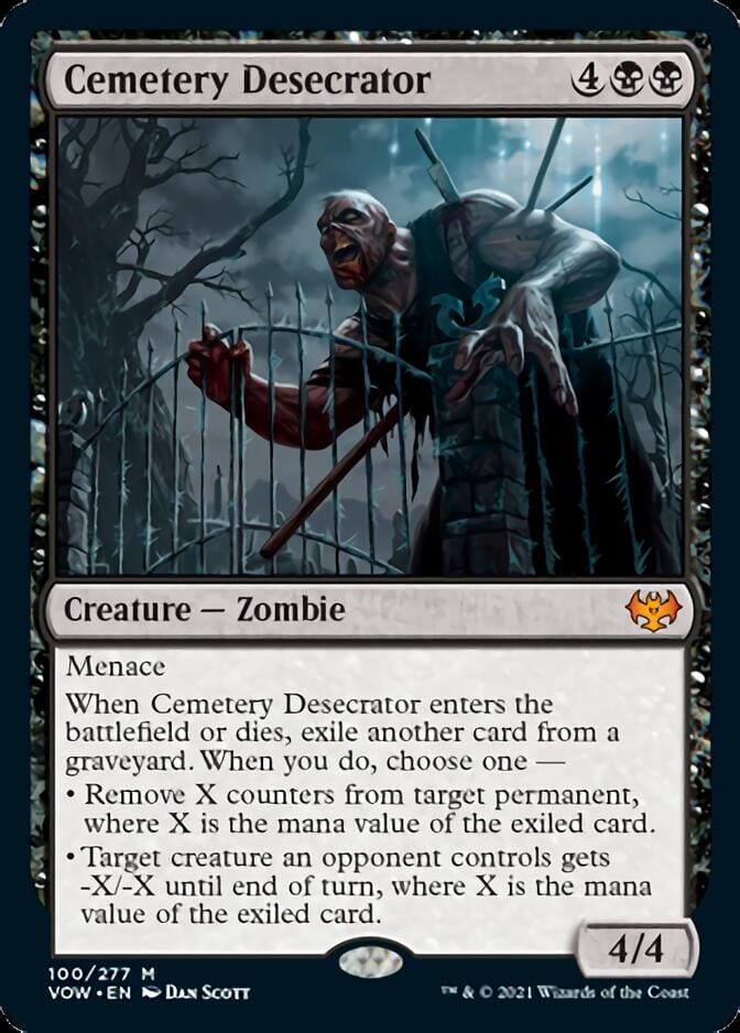 Cemetery Desecrator [Innistrad: Crimson Vow] MTG Single Magic: The Gathering  | Multizone: Comics And Games