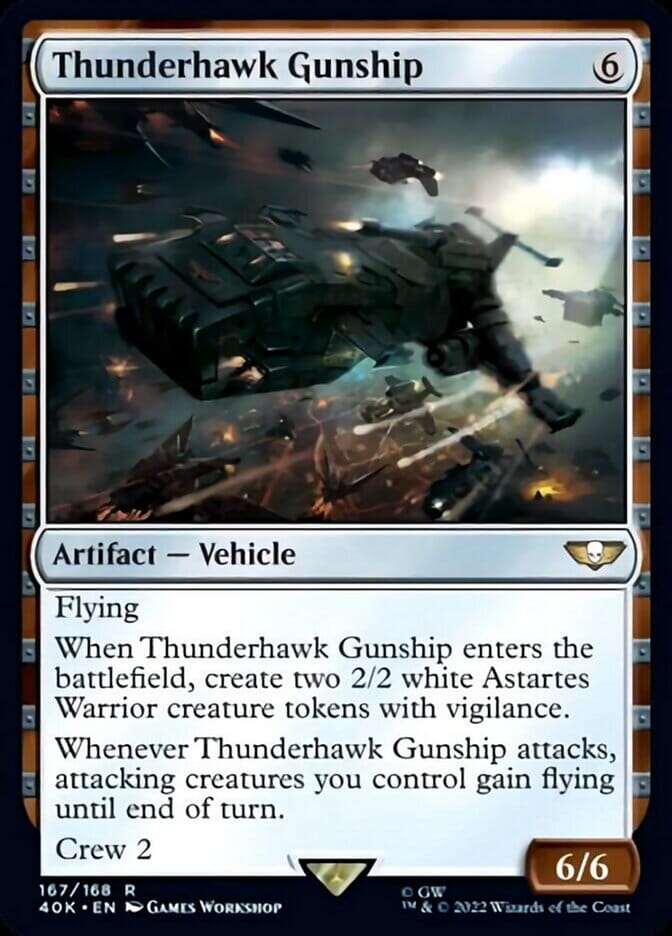 Thunderhawk Gunship [Universes Beyond: Warhammer 40,000] MTG Single Magic: The Gathering  | Multizone: Comics And Games
