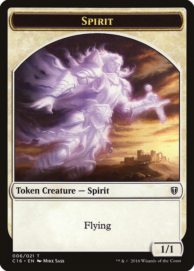 Spirit (006/021) [Commander 2016 Tokens] MTG Single Magic: The Gathering  | Multizone: Comics And Games